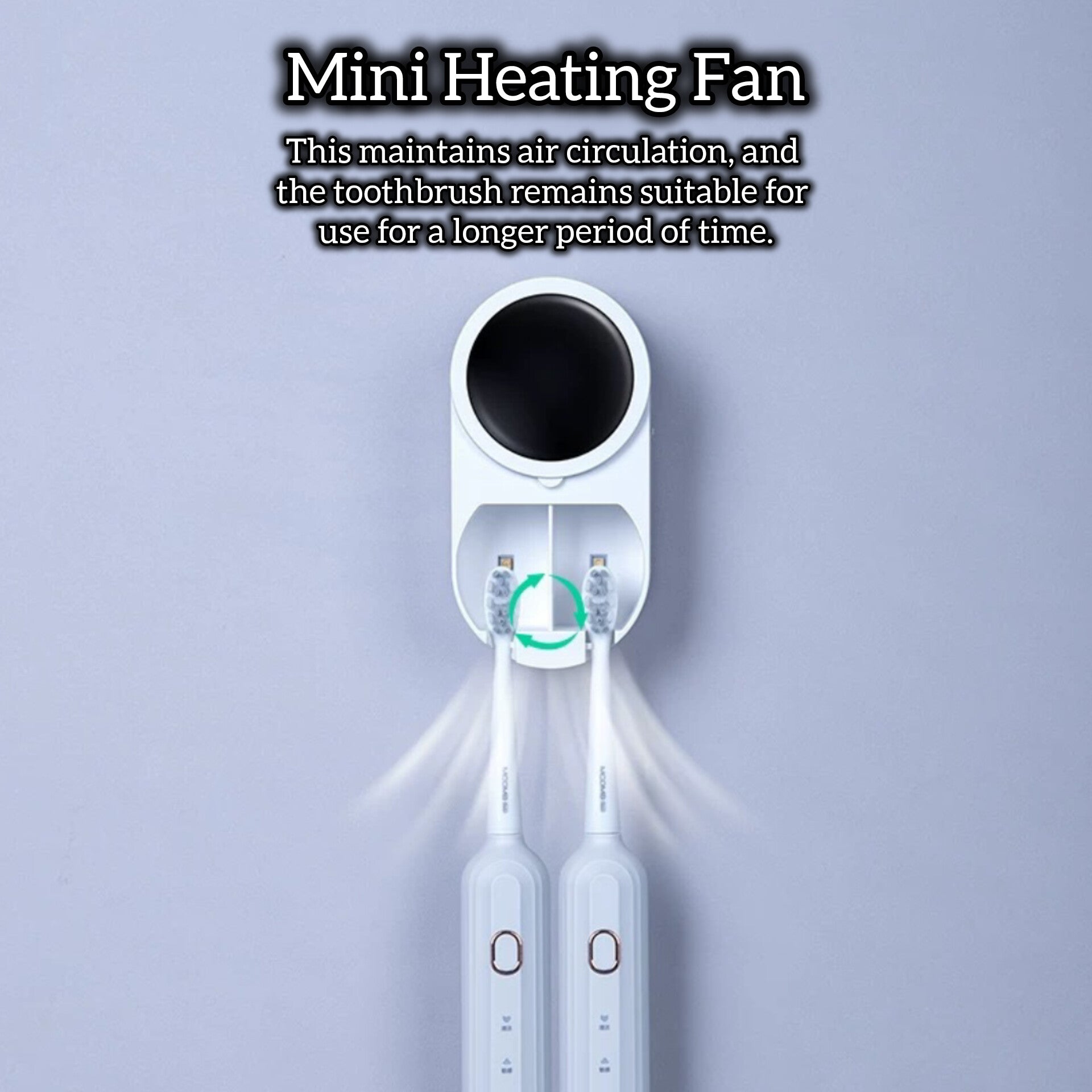 UVION™ Smart UV Toothbrush Sanitizer with Drying Function