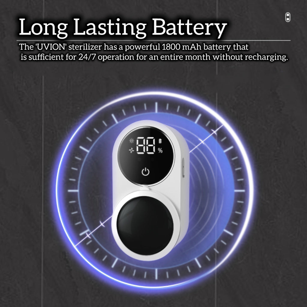 UVION™ Smart UV Toothbrush Sanitizer with Drying Function